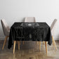 Ordo Templi Orientis Occult Symbolism Tablecloth Esoteric Alchemy Sacred Geometry Black