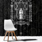 Ordo Templi Orientis Occult Symbolism Window Curtain Esoteric Alchemy Sacred Geometry Black