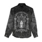 Ordo Templi Orientis Occult Symbolism Women Casual Shirt Esoteric Alchemy Sacred Geometry Black
