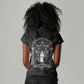 Ordo Templi Orientis Occult Symbolism Women V-Neck T-Shirt Esoteric Alchemy Sacred Geometry Black