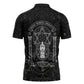 Ordo Templi Orientis Occult Symbolism Zipper Polo Shirt Esoteric Alchemy Sacred Geometry Black