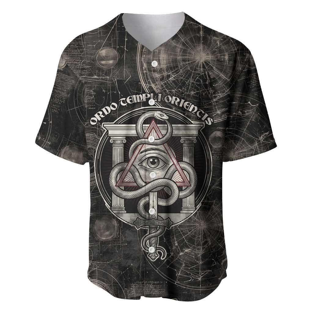 Ordo Templi Orientis Thelema Baseball Jersey Do What Thou Wilt Mystic Serpent