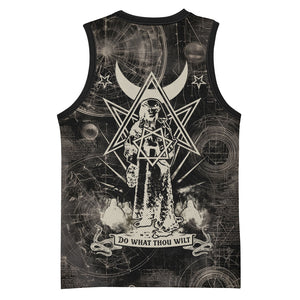 Ordo Templi Orientis Thelema Basketball Jersey Do What Thou Wilt Mystic Serpent