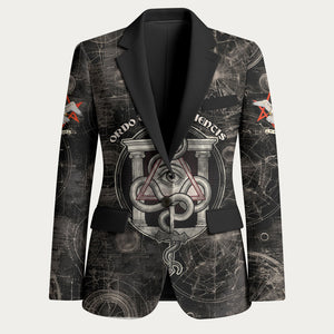 Ordo Templi Orientis Thelema Blazer Do What Thou Wilt Mystic Serpent