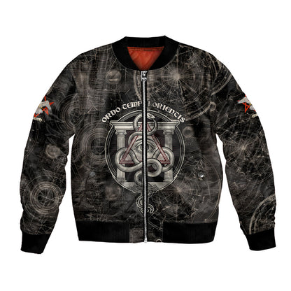 Ordo Templi Orientis Thelema Bomber Jacket Do What Thou Wilt Mystic Serpent