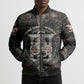 Ordo Templi Orientis Thelema Bomber Puffer Jacket Do What Thou Wilt Mystic Serpent
