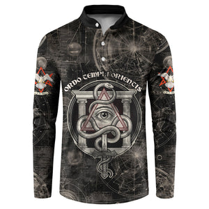 Ordo Templi Orientis Thelema Button Sweatshirt Do What Thou Wilt Mystic Serpent