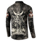 Ordo Templi Orientis Thelema Button Sweatshirt Do What Thou Wilt Mystic Serpent