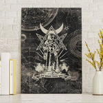 Ordo Templi Orientis Thelema Canvas Wall Art Do What Thou Wilt Mystic Serpent