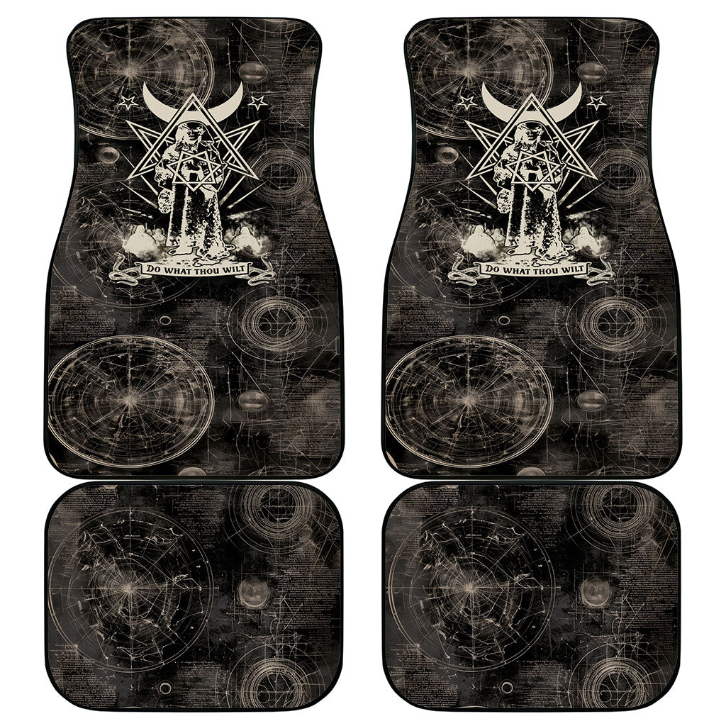 Ordo Templi Orientis Thelema Car Mats Do What Thou Wilt Mystic Serpent