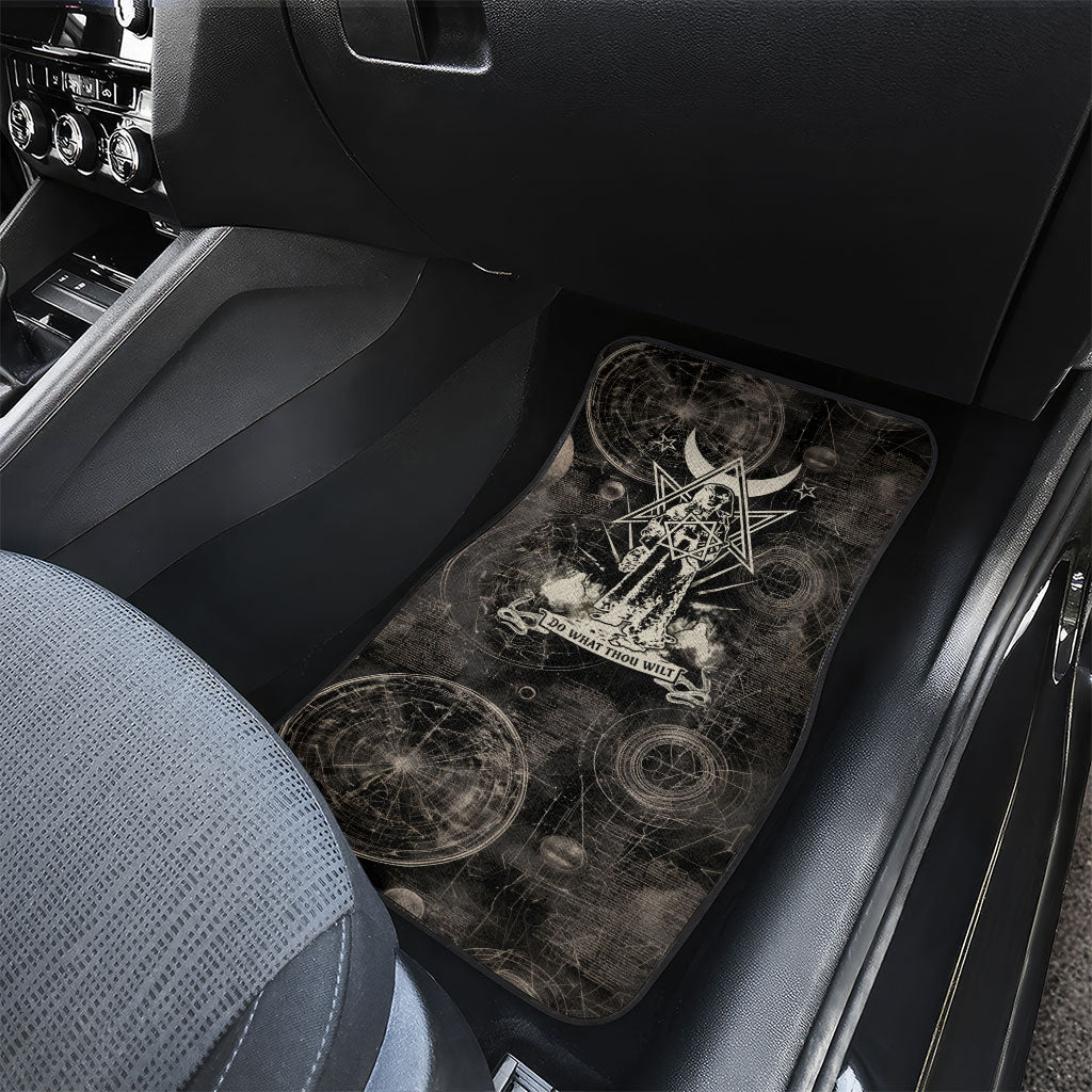 Ordo Templi Orientis Thelema Car Mats Do What Thou Wilt Mystic Serpent