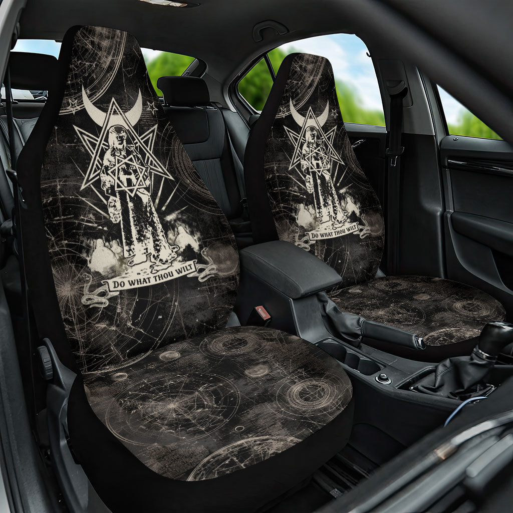 Ordo Templi Orientis Thelema Car Seat Cover Do What Thou Wilt Mystic Serpent