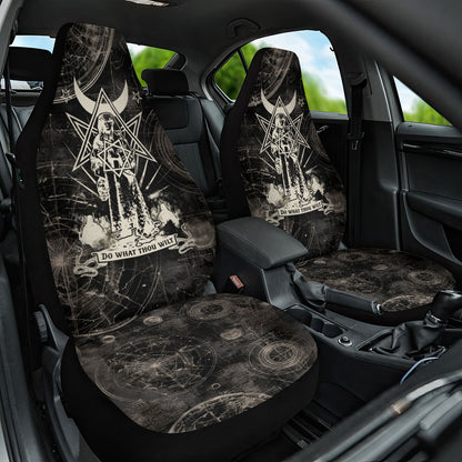 Ordo Templi Orientis Thelema Car Seat Cover Do What Thou Wilt Mystic Serpent