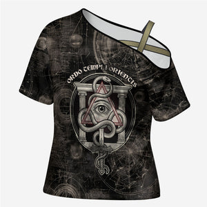 Ordo Templi Orientis Thelema Cross Shoulder Shirt Do What Thou Wilt Mystic Serpent