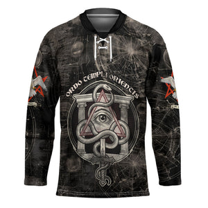 Ordo Templi Orientis Thelema Hockey Jersey Do What Thou Wilt Mystic Serpent