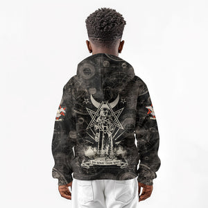 Ordo Templi Orientis Thelema Kid Hoodie Do What Thou Wilt Mystic Serpent