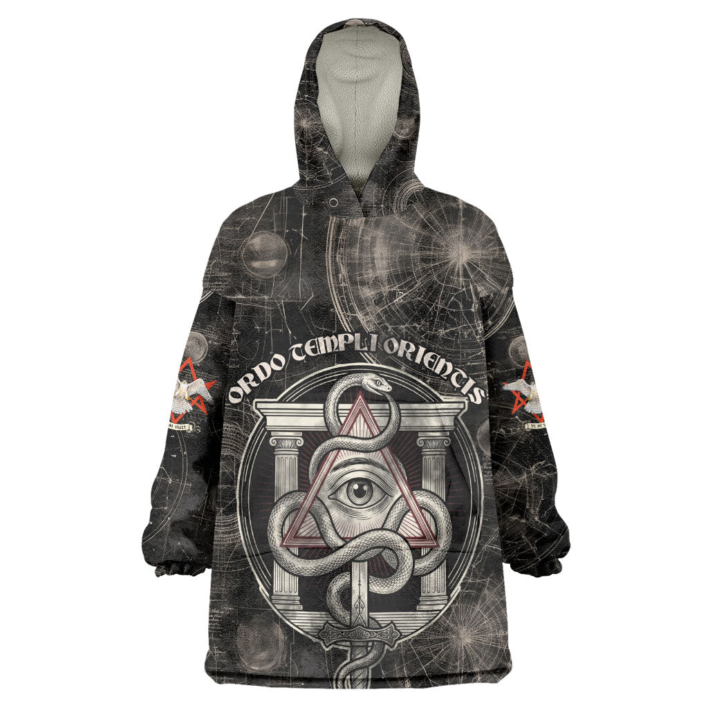 Ordo Templi Orientis Thelema Kid Wearable Blanket Hoodie Do What Thou Wilt Mystic Serpent