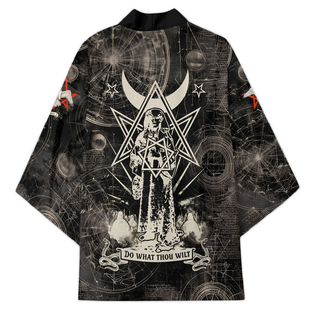 Ordo Templi Orientis Thelema Kimono Do What Thou Wilt Mystic Serpent