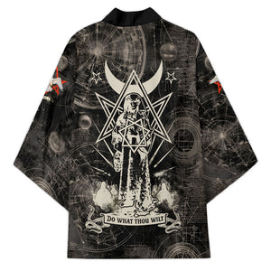 Ordo Templi Orientis Thelema Kimono Do What Thou Wilt Mystic Serpent