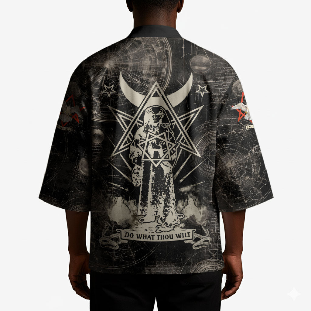 Ordo Templi Orientis Thelema Kimono Do What Thou Wilt Mystic Serpent