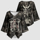 Ordo Templi Orientis Thelema Kimono Sleeve Blouse Do What Thou Wilt Mystic Serpent