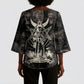 Ordo Templi Orientis Thelema Kimono Sleeve Blouse Do What Thou Wilt Mystic Serpent