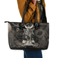 Ordo Templi Orientis Thelema Leather Tote Bag Do What Thou Wilt Mystic Serpent