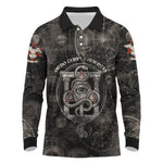 Ordo Templi Orientis Thelema Long Sleeve Polo Shirt Do What Thou Wilt Mystic Serpent