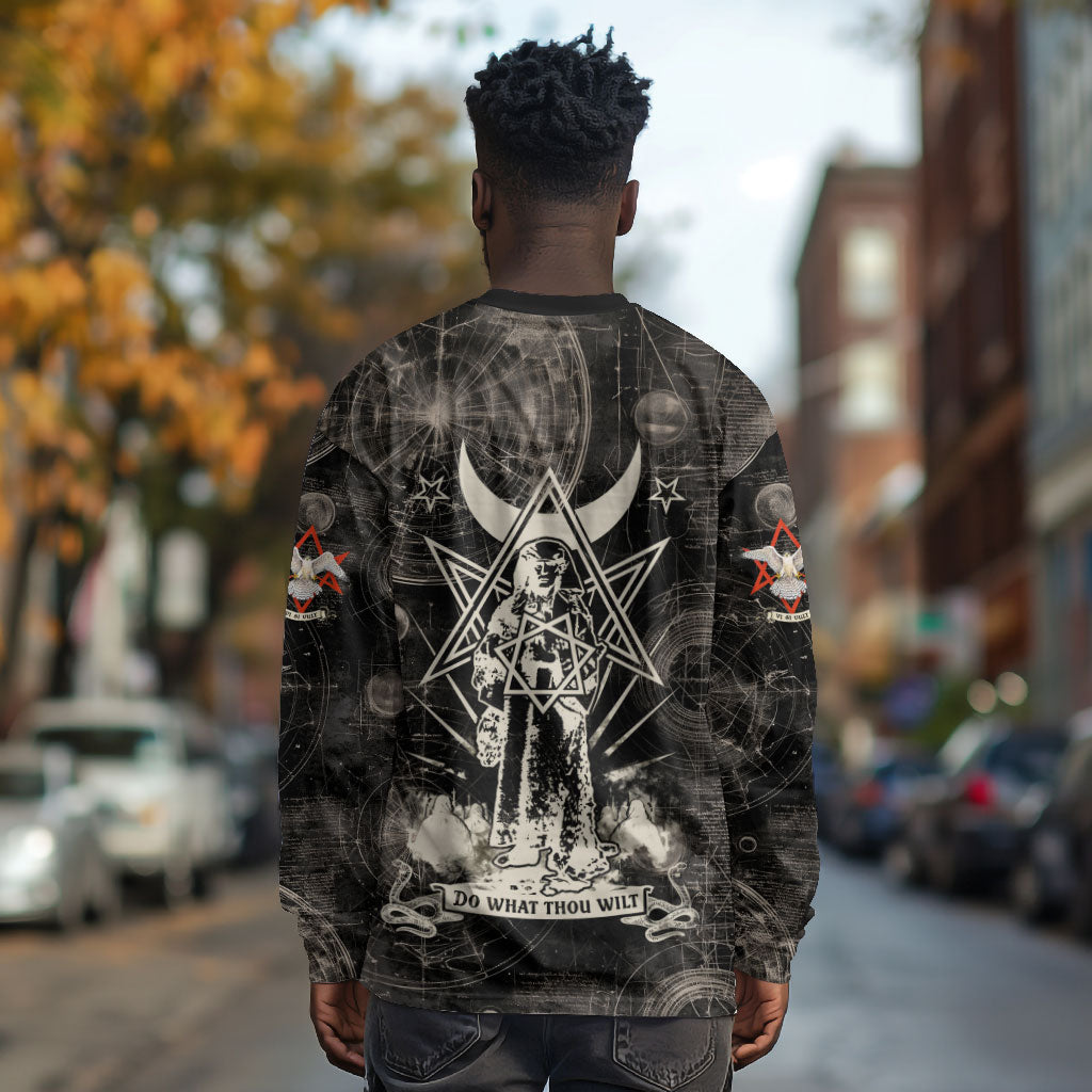 Ordo Templi Orientis Thelema Long Sleeve Shirt Do What Thou Wilt Mystic Serpent
