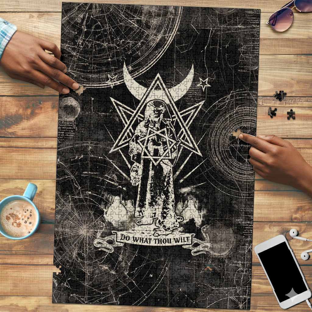 Ordo Templi Orientis Thelema Puzzle Do What Thou Wilt Mystic Serpent