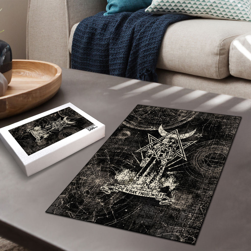 Ordo Templi Orientis Thelema Puzzle Do What Thou Wilt Mystic Serpent