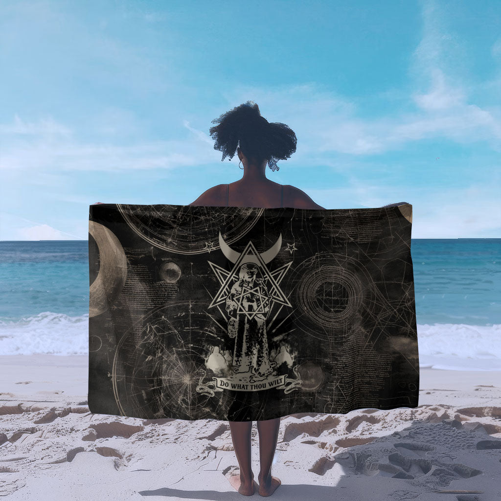 Ordo Templi Orientis Thelema Sarong Do What Thou Wilt Mystic Serpent