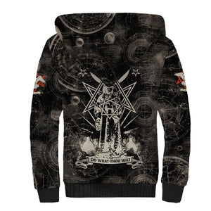 Ordo Templi Orientis Thelema Sherpa Hoodie Do What Thou Wilt Mystic Serpent