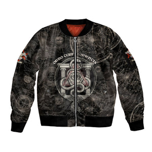Ordo Templi Orientis Thelema Sleeve Zip Bomber Jacket Do What Thou Wilt Mystic Serpent