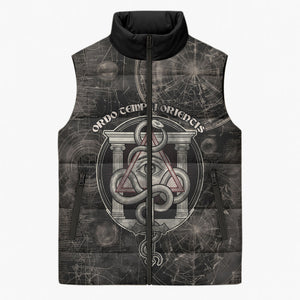 Ordo Templi Orientis Thelema Sleeveless Puffer Jacket Do What Thou Wilt Mystic Serpent