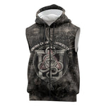Ordo Templi Orientis Thelema Sleeveless Zip Hoodie Do What Thou Wilt Mystic Serpent