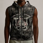 Ordo Templi Orientis Thelema Sleeveless Zip Hoodie Do What Thou Wilt Mystic Serpent