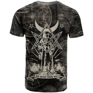 Ordo Templi Orientis Thelema T shirt Do What Thou Wilt Mystic Serpent