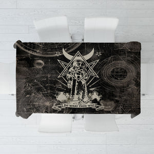 Ordo Templi Orientis Thelema Tablecloth Do What Thou Wilt Mystic Serpent