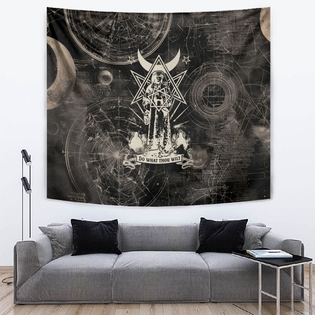 Ordo Templi Orientis Thelema Tapestry Do What Thou Wilt Mystic Serpent