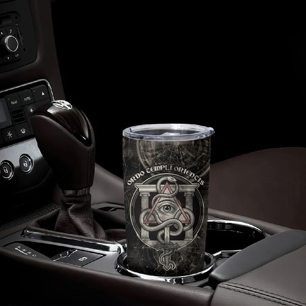Ordo Templi Orientis Thelema Tumbler Cup Do What Thou Wilt Mystic Serpent