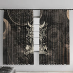 Ordo Templi Orientis Thelema Window Curtain Do What Thou Wilt Mystic Serpent