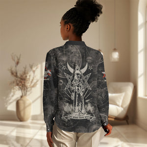 Ordo Templi Orientis Thelema Women Casual Shirt Do What Thou Wilt Mystic Serpent