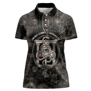 Ordo Templi Orientis Thelema Women Polo Shirt Do What Thou Wilt Mystic Serpent