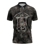 Ordo Templi Orientis Thelema Zipper Polo Shirt Do What Thou Wilt Mystic Serpent