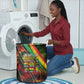 Juneteenth God Says I Am Christian Freedom Laundry Basket Pan African Flag Colors Tie Dye Galaxy