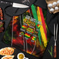 Juneteenth God Says I Am Christian Freedom Apron Pan African Flag Colors Tie Dye Galaxy
