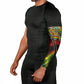 Juneteenth God Says I Am Christian Freedom Arm Sleeves Pan African Flag Colors Tie Dye Galaxy