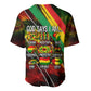 Juneteenth God Says I Am Christian Freedom Baseball Jersey Pan African Flag Colors Tie Dye Galaxy