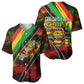 Juneteenth God Says I Am Christian Freedom Baseball Jersey Pan African Flag Colors Tie Dye Galaxy